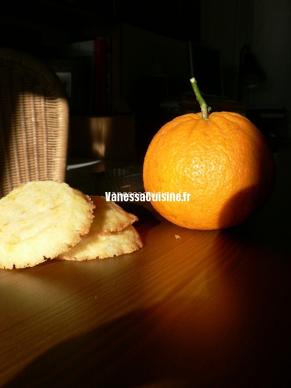recette des meilleurs sablés à l'orange