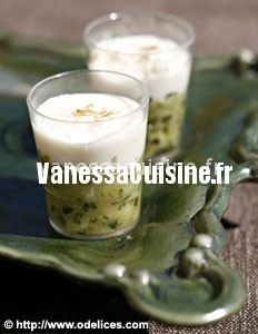 recette de Verrines courgettes pamesan, by José Maréchal