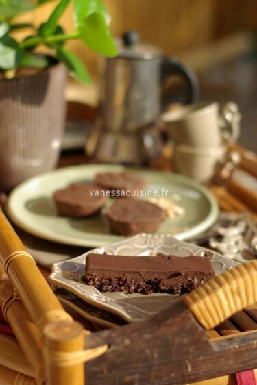 recette de tarte au chocolat sans cuisson