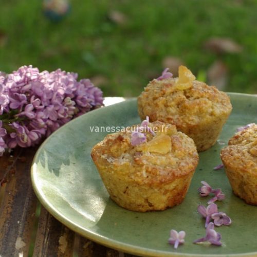 recette de muffins ananas coco
