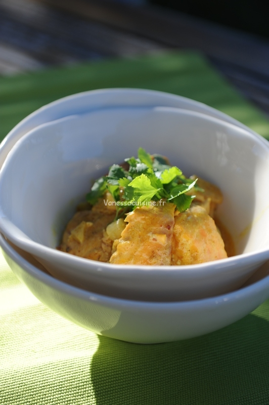 recette de curry de saumon au tamarin