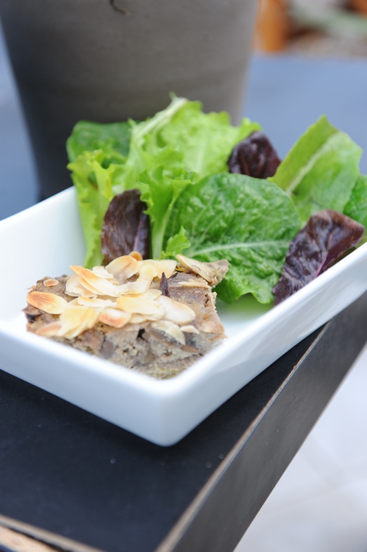 recette de Clafoutis champignons aubergines au sarrasin