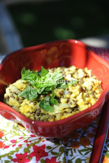 recette de curry aux lentilles et au riz