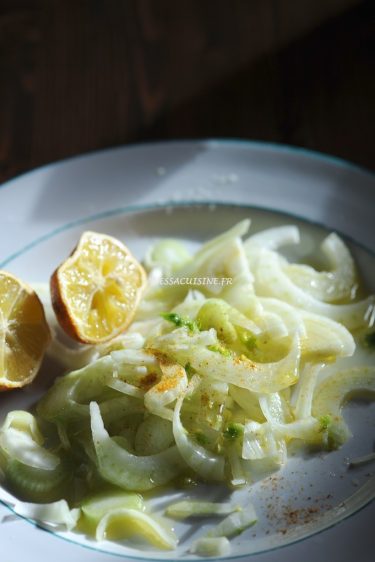 recette de salade de fenouil au curry et citron beldi