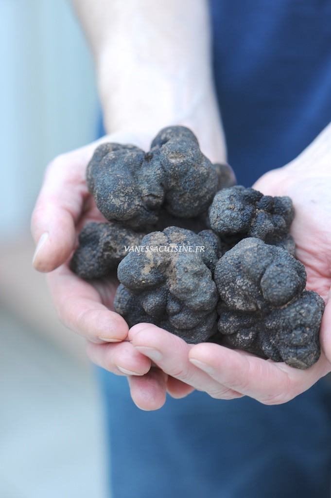 photo culinaire de truffes noires du Haut Var