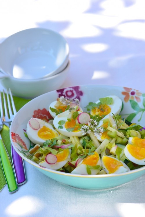 recette de curried egg salad