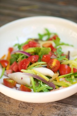 Salade de calmar comme à Sarzana - Vanessa Romano photographe et styliste culinaire _PHO9361