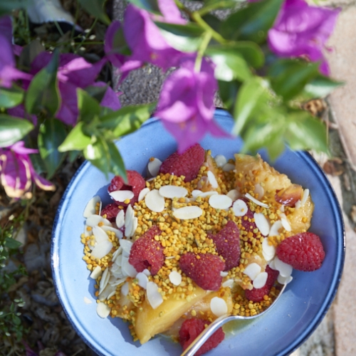 recette de breaksfast bowl aux fruits d'été