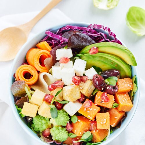 recette de healthy bowl végétarien