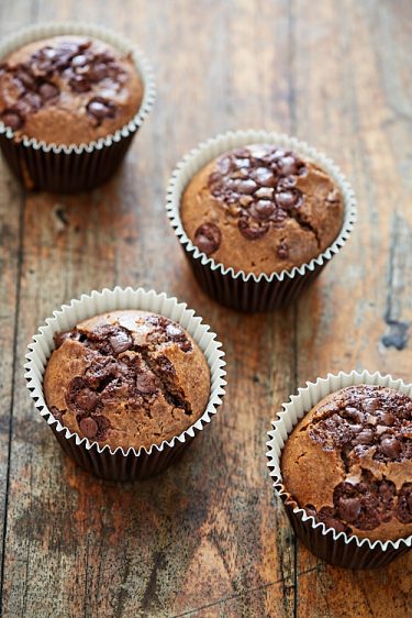 recettes de muffins sans gluten aux pépites de chocolat sans gluten