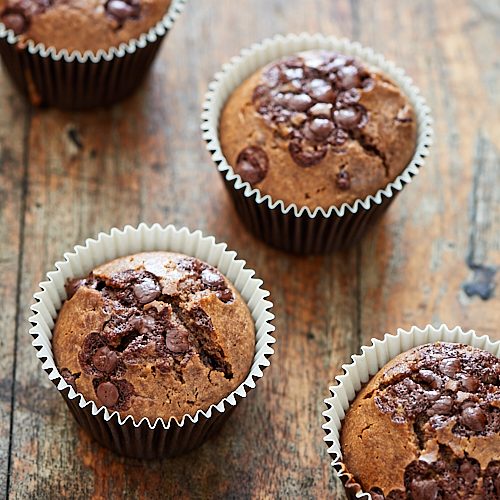 recettes de muffins sans gluten aux pépites de chocolat sans gluten