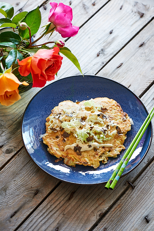 recette d'okonomiyaki sans gluten