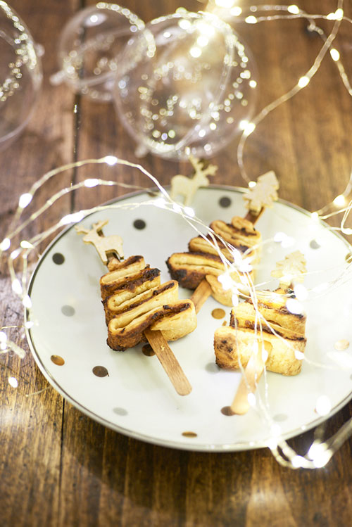 sapins noel aperitif Recettes de Noël