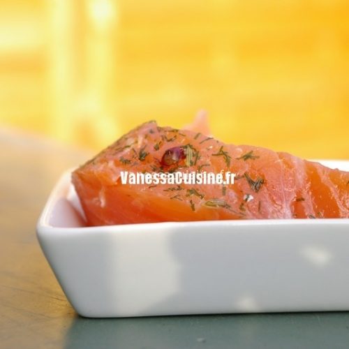 recette de saumon en gravlaax aux épices