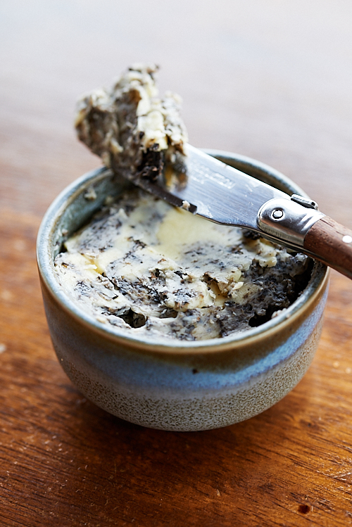 recette de beurre à la truffe