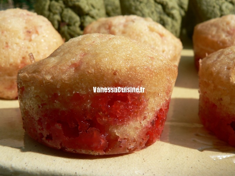 recette de Mini cakes aux pralines roses