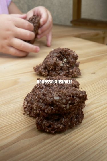 recette de rochers amandes chocolat