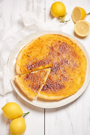recette de tarte au citron facile