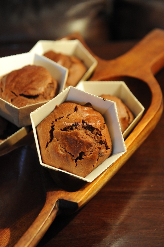 recette de Petits cakes au cacao et pépites de chocolat