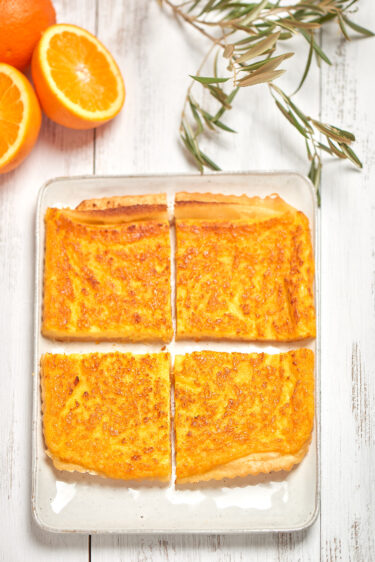 recette de Tarte à l'orange