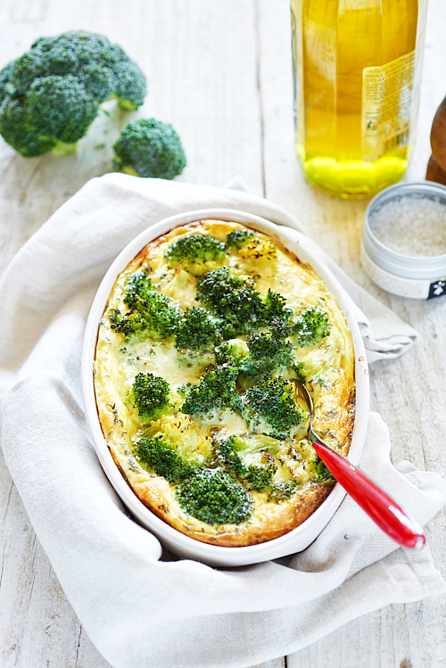 photo culinaire de Clafoutis de brocoli