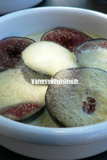 recette de Gratin de figue au sabayon express