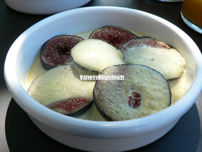 recette de Gratin de figue au sabayon express
