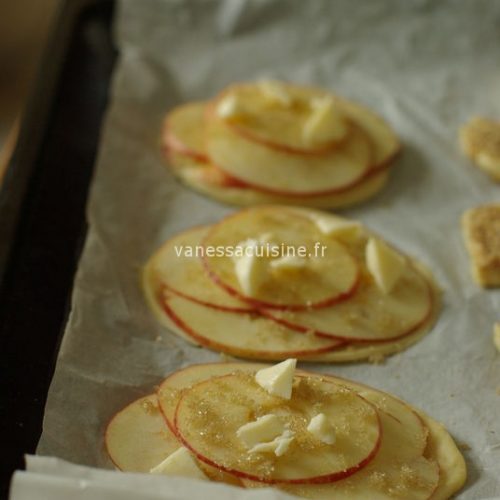 recette de Tarte fine aux pommes