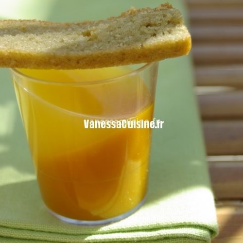 recette de gelée d'orange et de mangue