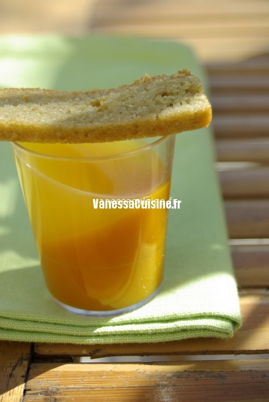 recette de Gelée d'orange et de mangue