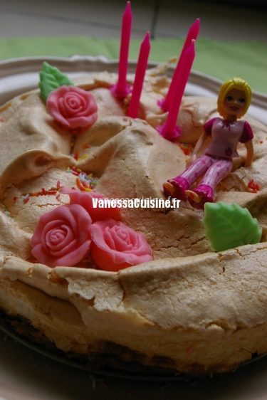 recette de Gâteau d'anniversaire meringué d'Ysé