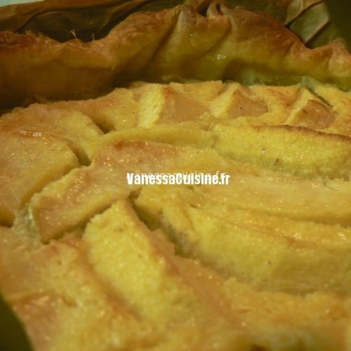 recette de tarte normande aux pommes