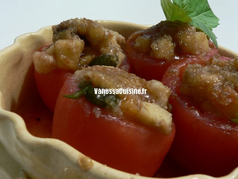 recette de Tomates confites aux douze saveurs
