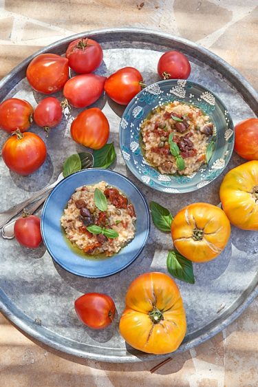 recette de Risotto aux tomates séchées