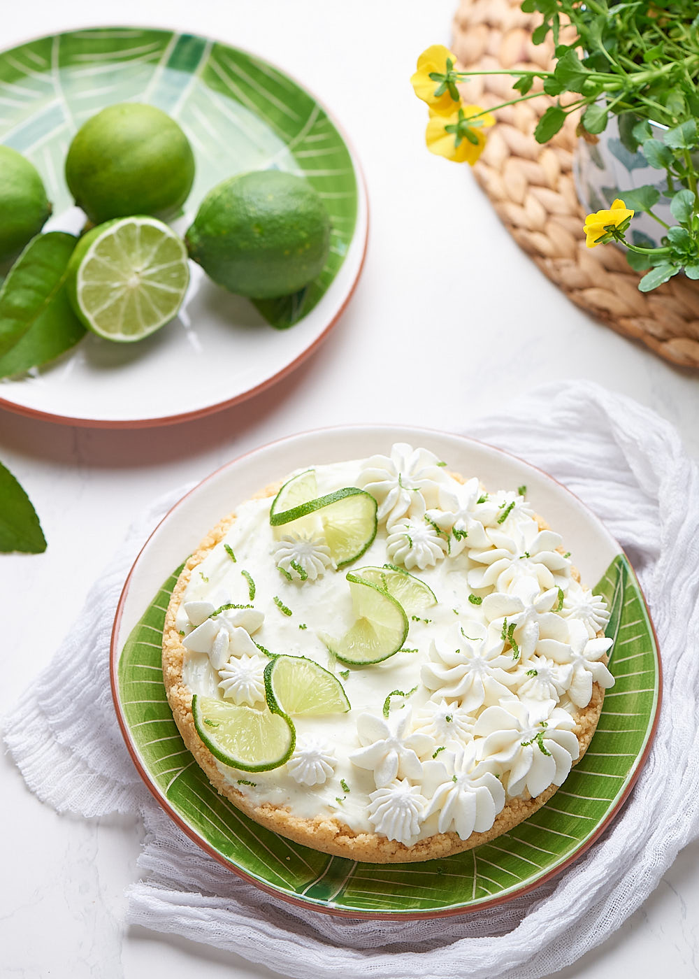 recette de Key Lime Pie ou tarte aux citrons verts
