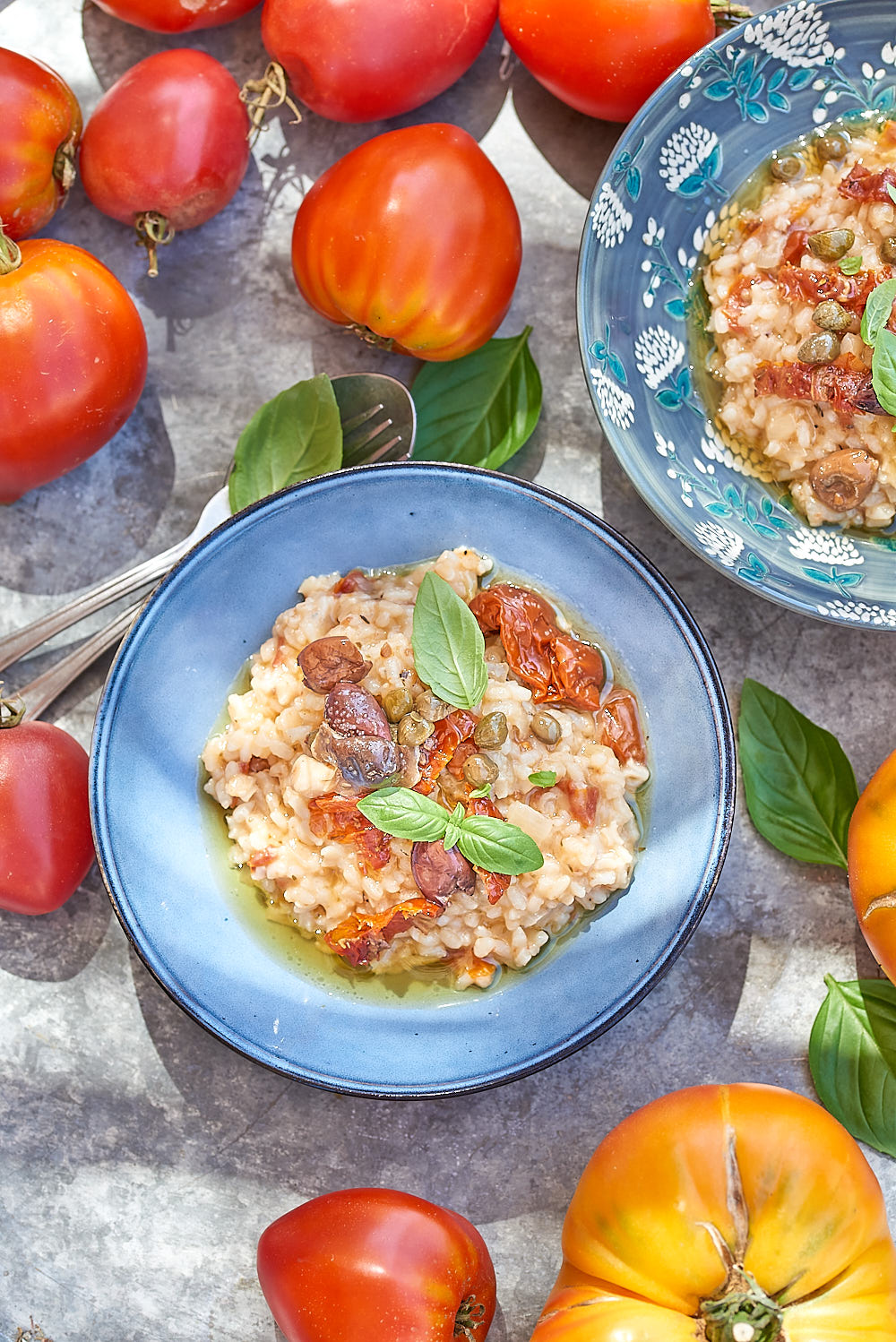 photo culinaire de Risotto aux tomates séchées
