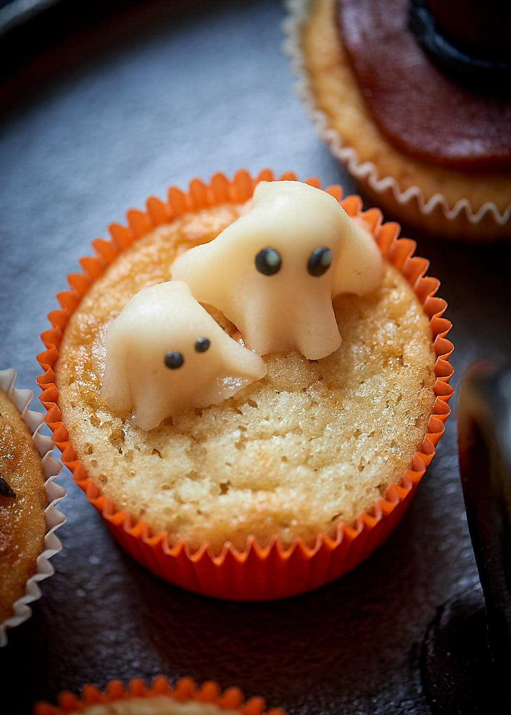 muffins fantomes Muffins Halloween