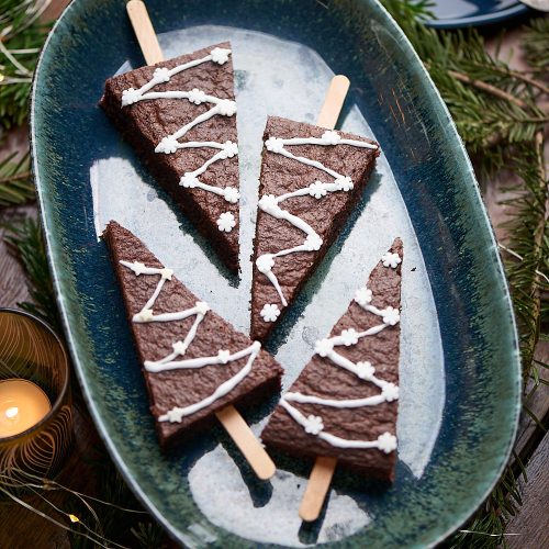 brownies sapins noel Brownie Sapin de Noël