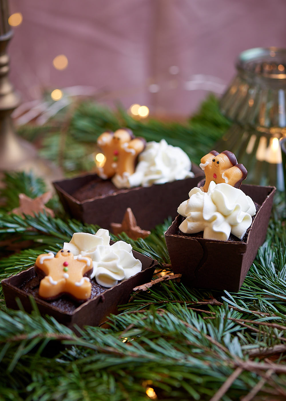 photo de Cupcakes de Noël au chocolat