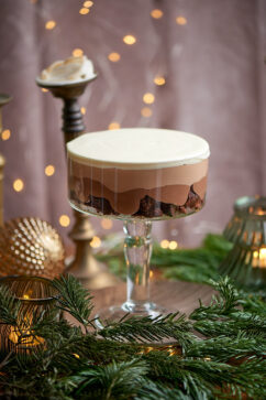 Trifle de Noël au chocolat