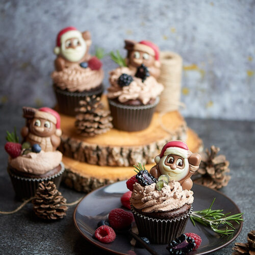 recette de cupcakes de Noël de vanessa cuisine