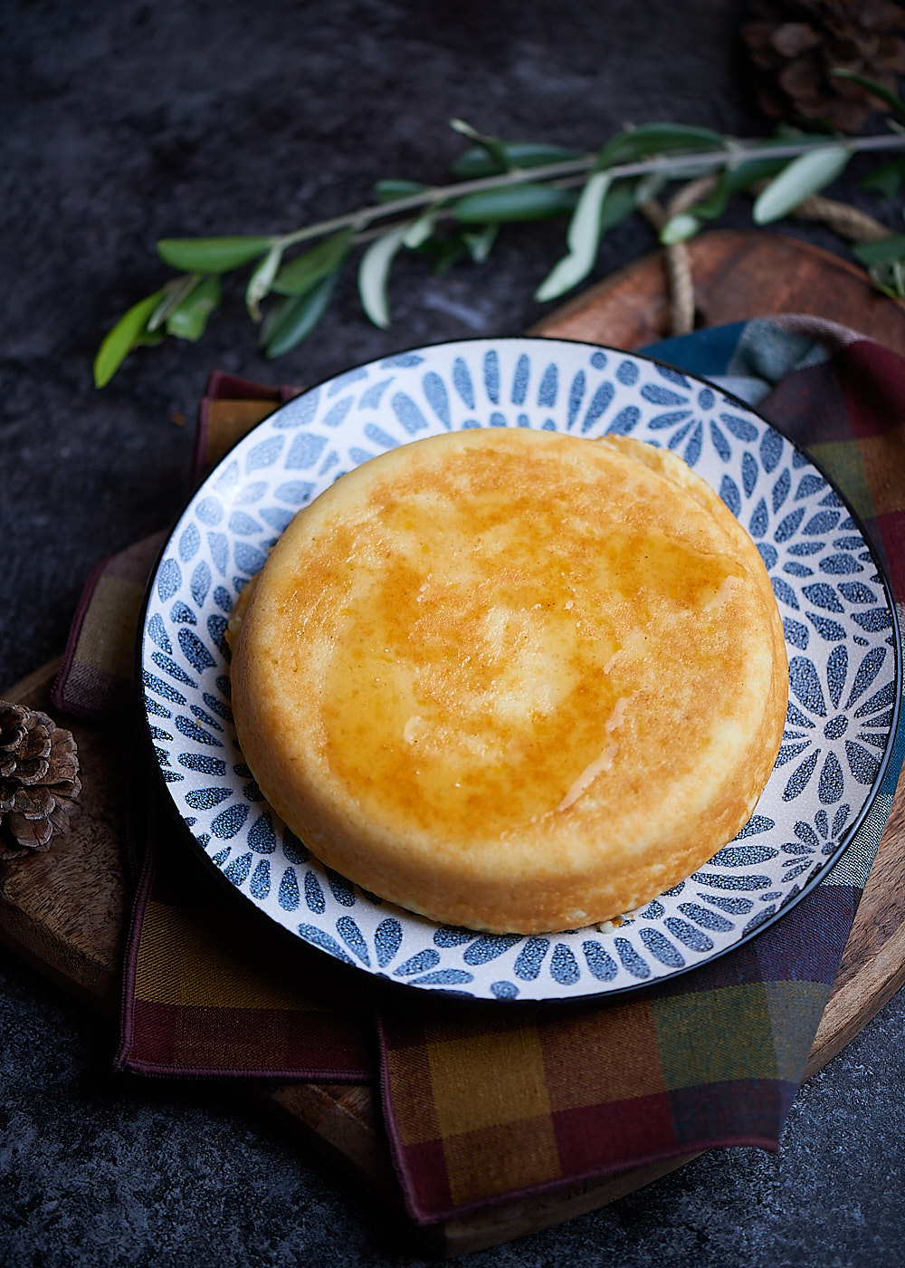 photo culinaire de Gâteau de millet au rhum et à la fleur d'oranger