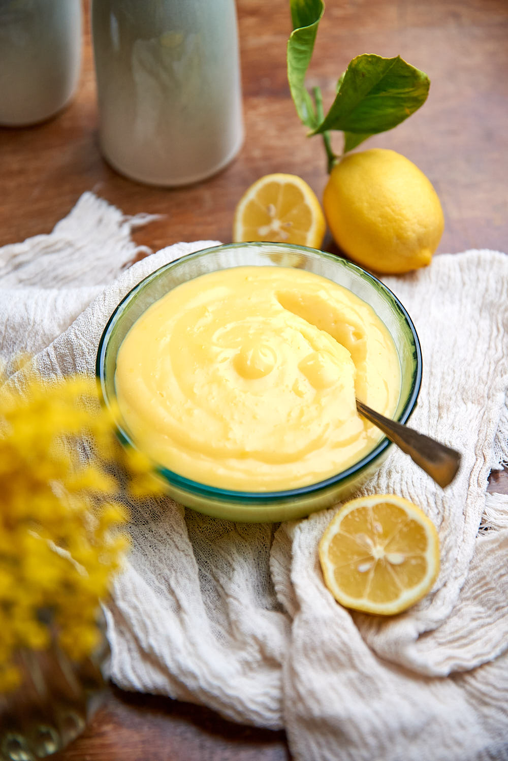 recette de lemon curd ou crème au citron de Vanessa cuisine