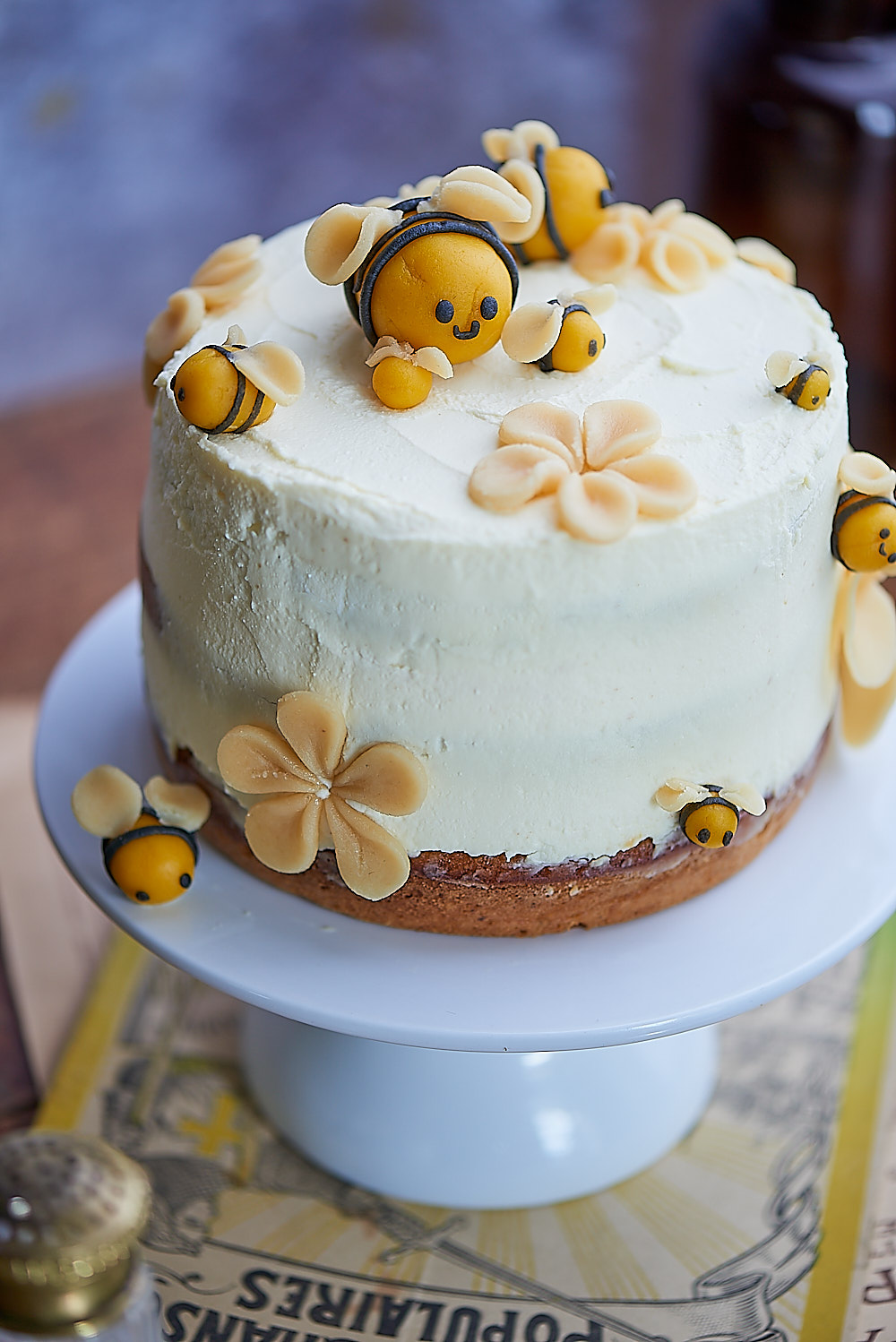 photo culinaire du Gâteau abeille au miel