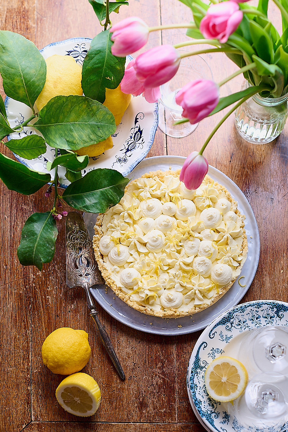 recette de Tarte au citron façon cheesecake sans cuisson de Vanessa cuisine